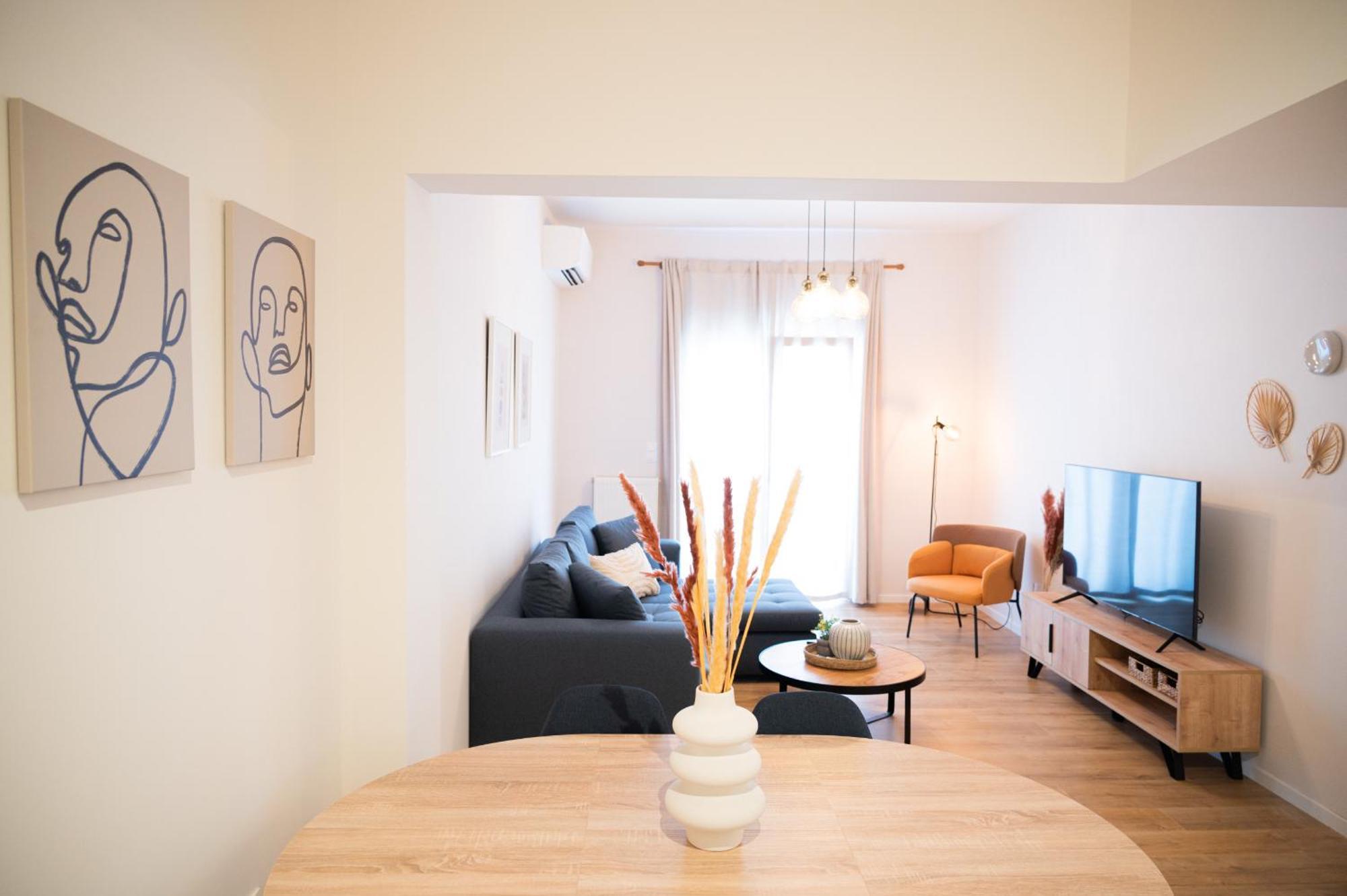 Urban Comfort 2 Bdrm Next To Metro Athens Ngoại thất bức ảnh